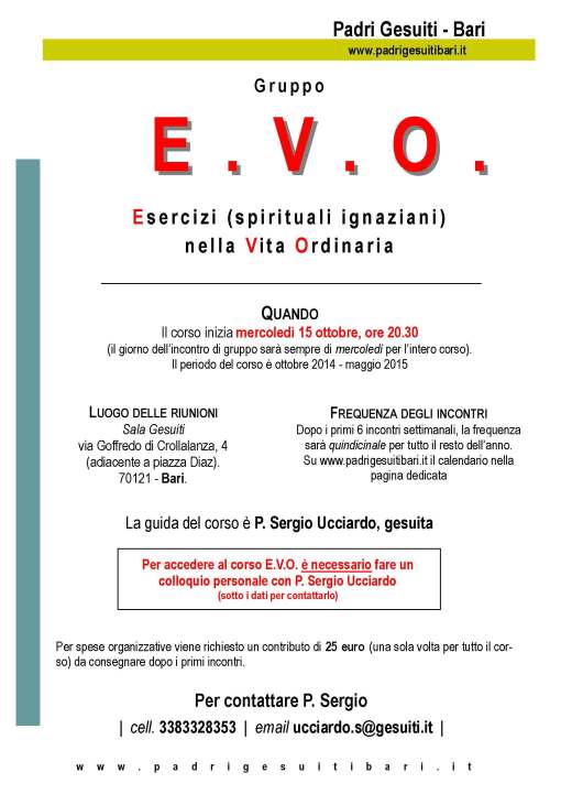 Locandina EVO - 2014-2015 - 15.10 20.30 DEF